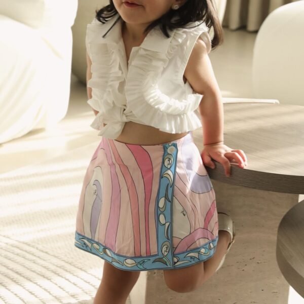 ⁦Side ruffles shirt⁩ - الصورة ⁦6⁩