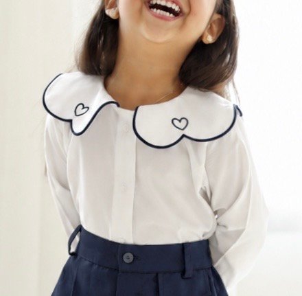 Heart shirt navy blue