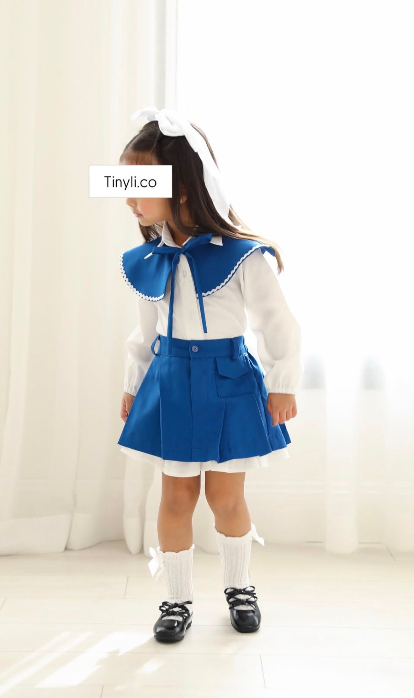 Collar set ( top+ skort) - Image 2