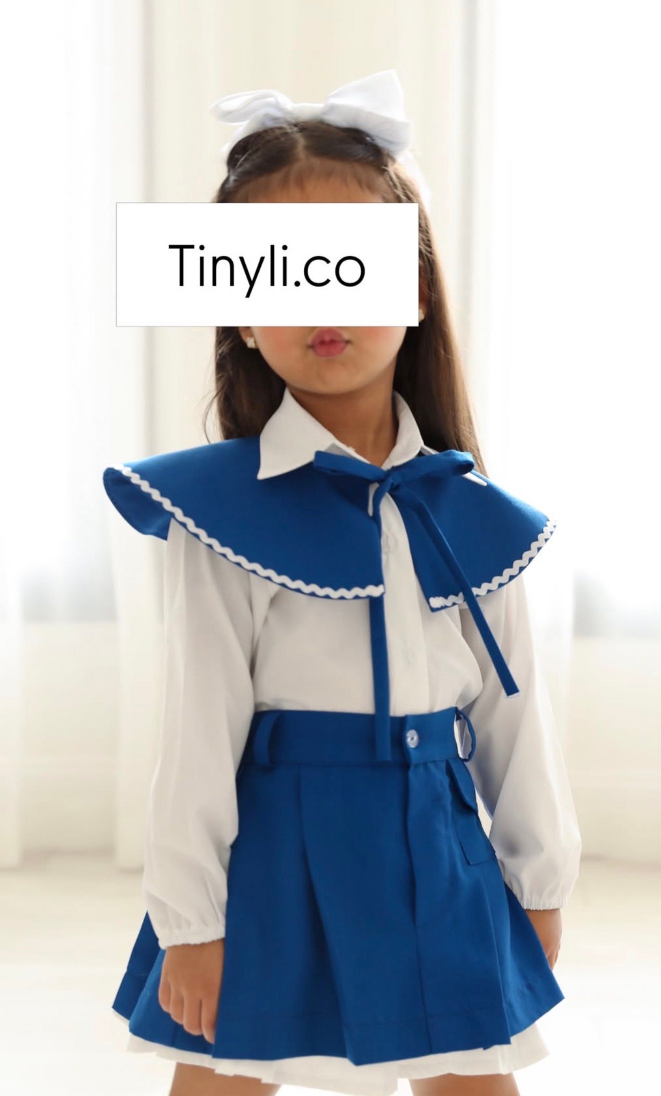 Collar set ( top+ skort) - Image 3